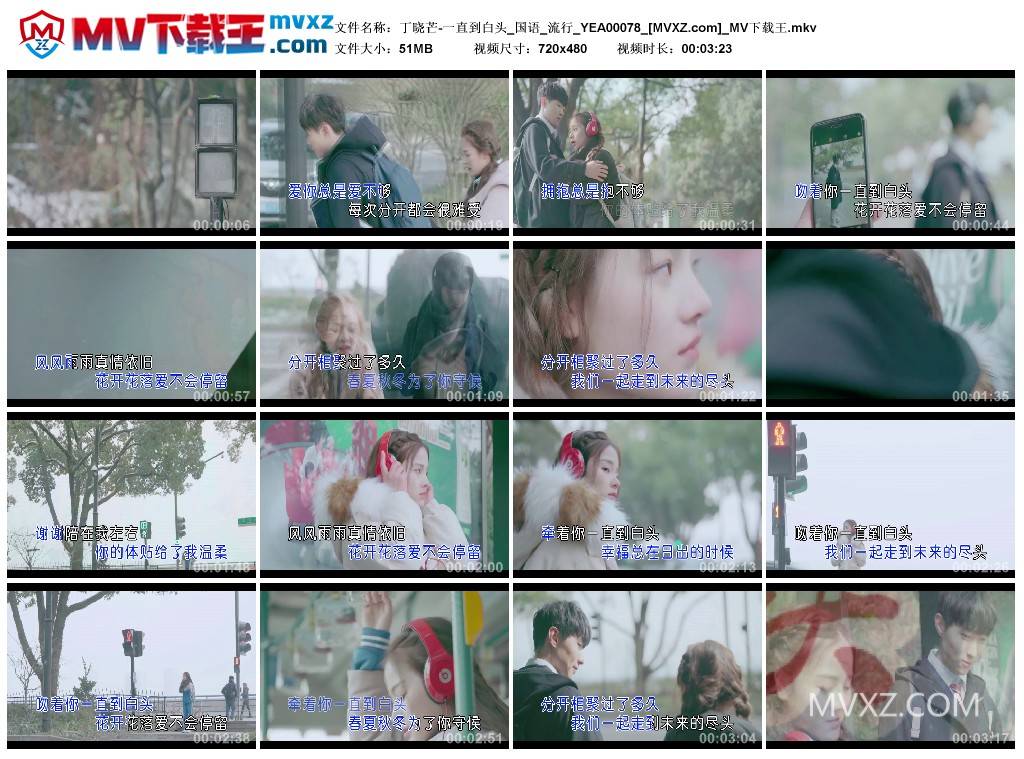 丁晓芒-一直到白头_国语_流行_YEA00078